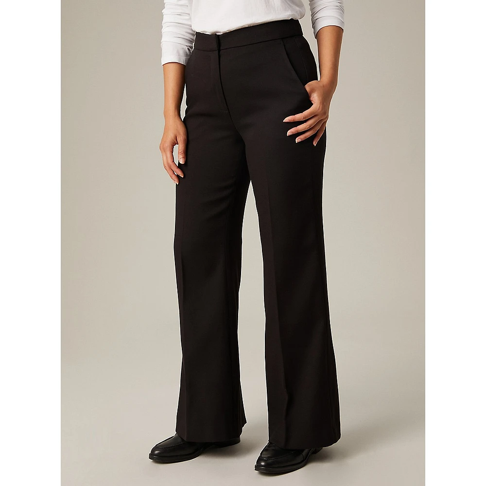 Wide-Leg Trousers
