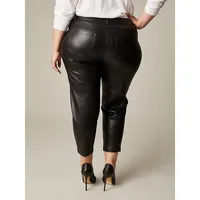 Plus Faux Leather Pant