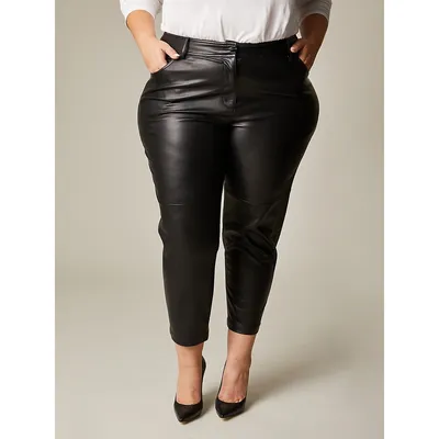 Plus Faux Leather Pant