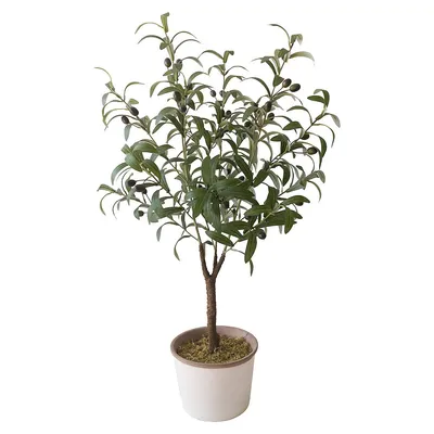 Artificial Olive Tree With Planter