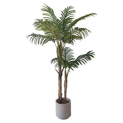 Artificial Palm Tree With Planter