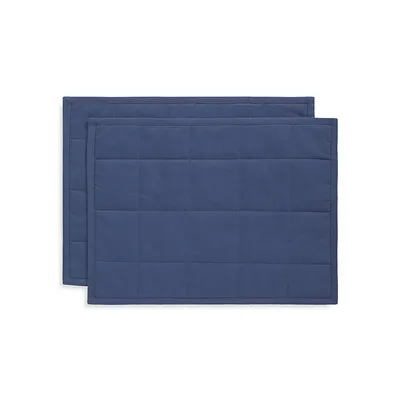 Rufus 2-Piece Quilted Placemat Set