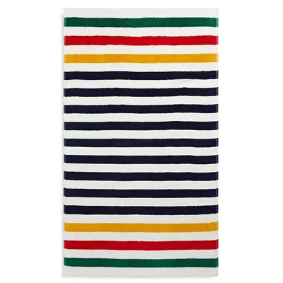 Breton Multistripe Classic Beach Towel