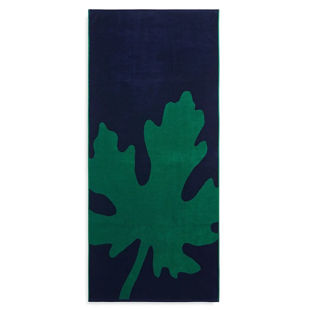 Maple Leaf Lightweight Beach Towel