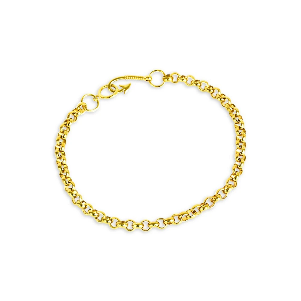 Nocturne Stacey 18K Goldplated Rolo Chain Necklace