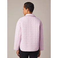 Square Quilt Polyfill Jacket