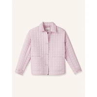 Square Quilt Polyfill Jacket