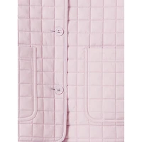 Square Quilt Polyfill Jacket