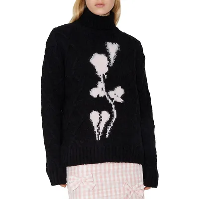 Olympia Cable-Knit Sweater