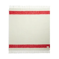 Snow White Fuzzy All-Season Throw