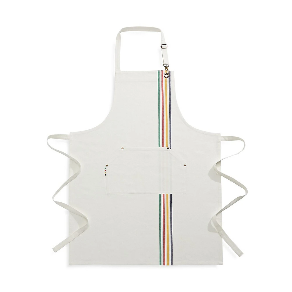 Multistripe Kitchen Apron