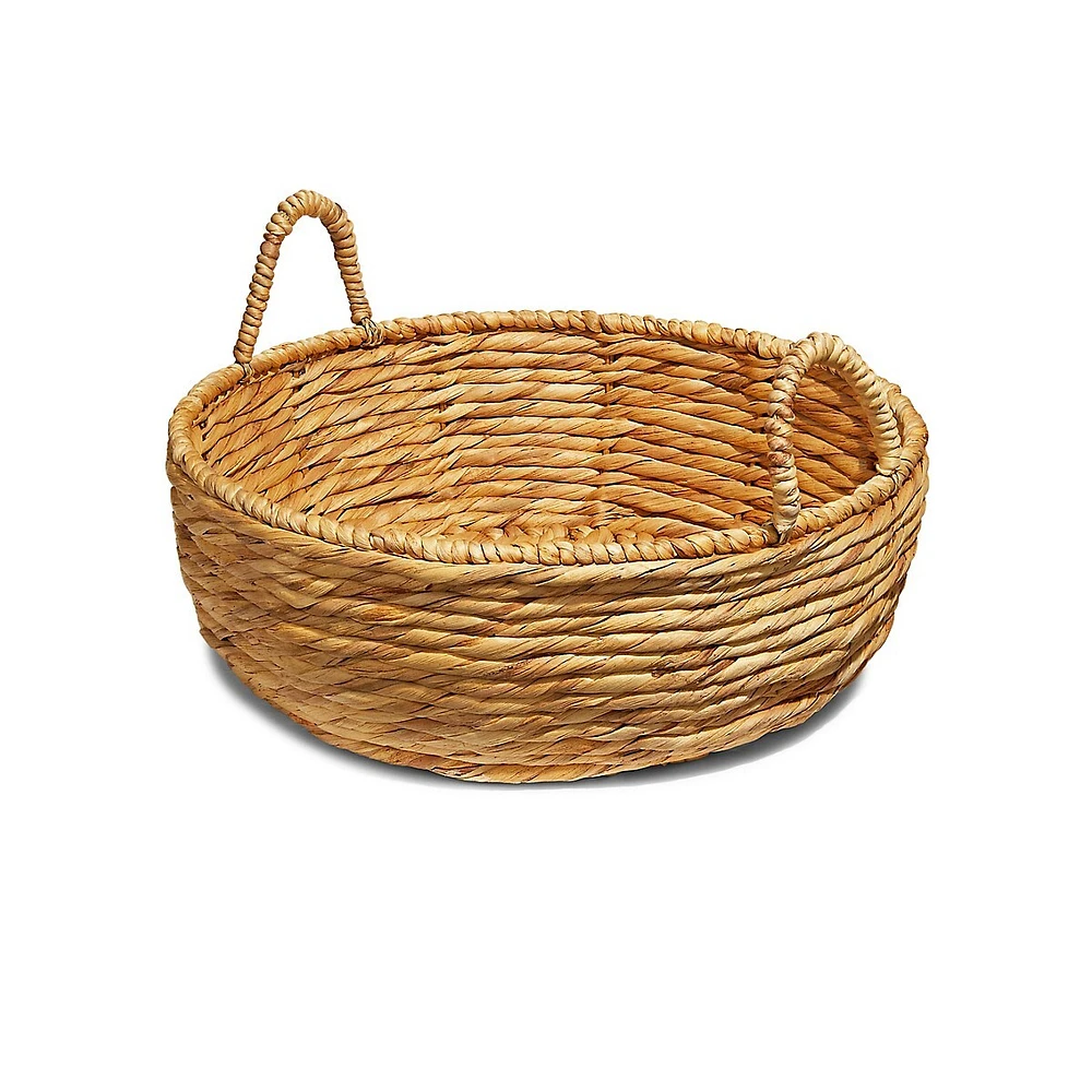 Mesa Water Hyacinth Short Basket