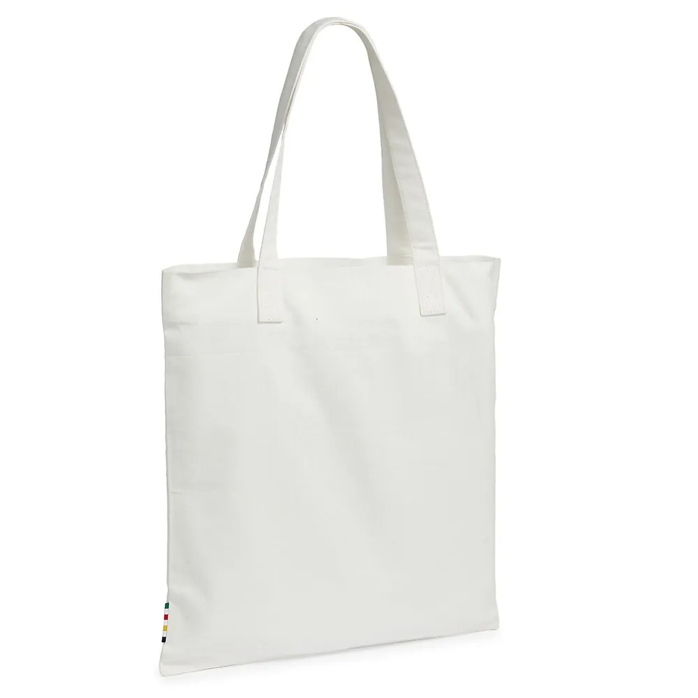 Multistripe Lightweight Cotton Tote