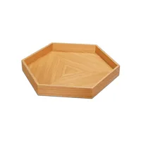 Nara Hexagonal Wood Tray