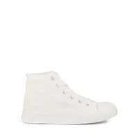 Kid's Arlo High-Top Canvas Sneakers