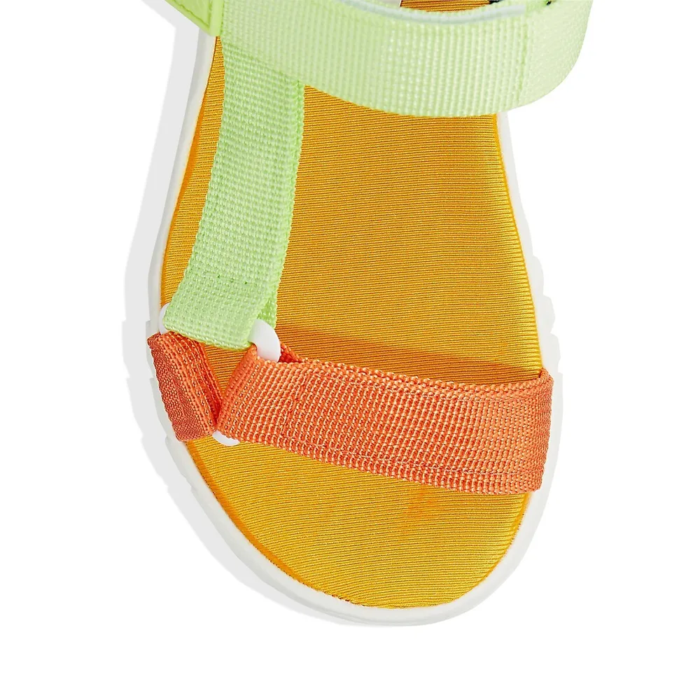 Kid's Kylo 1 Colourblock Canvas Sandals