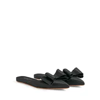 Valli Bow-Detail Point-Toe Flats