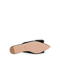 Valli Bow-Detail Point-Toe Flats