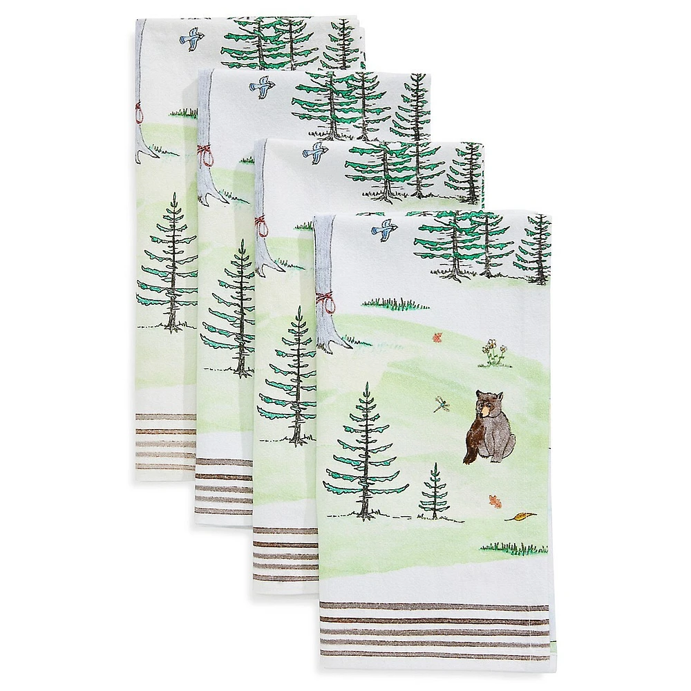 Camp 4-Piece Cotton Napkin Set