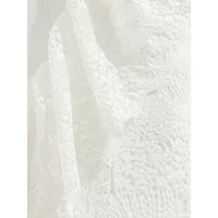 Robe de communion en tulle avec dos dentelle pour fille