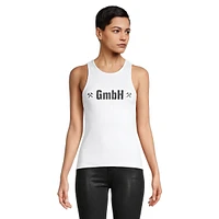 Organic Cotton-Blend Logo Tank Top