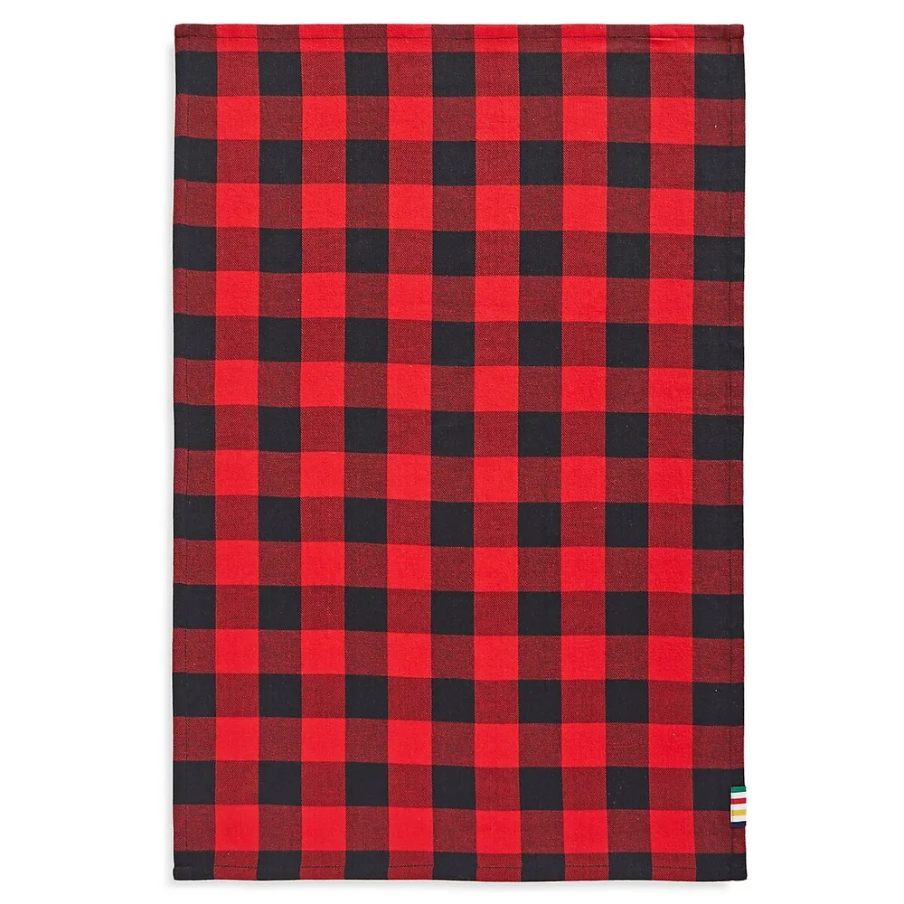 Floursack Buffalo Check Set of 2 Tea Towels