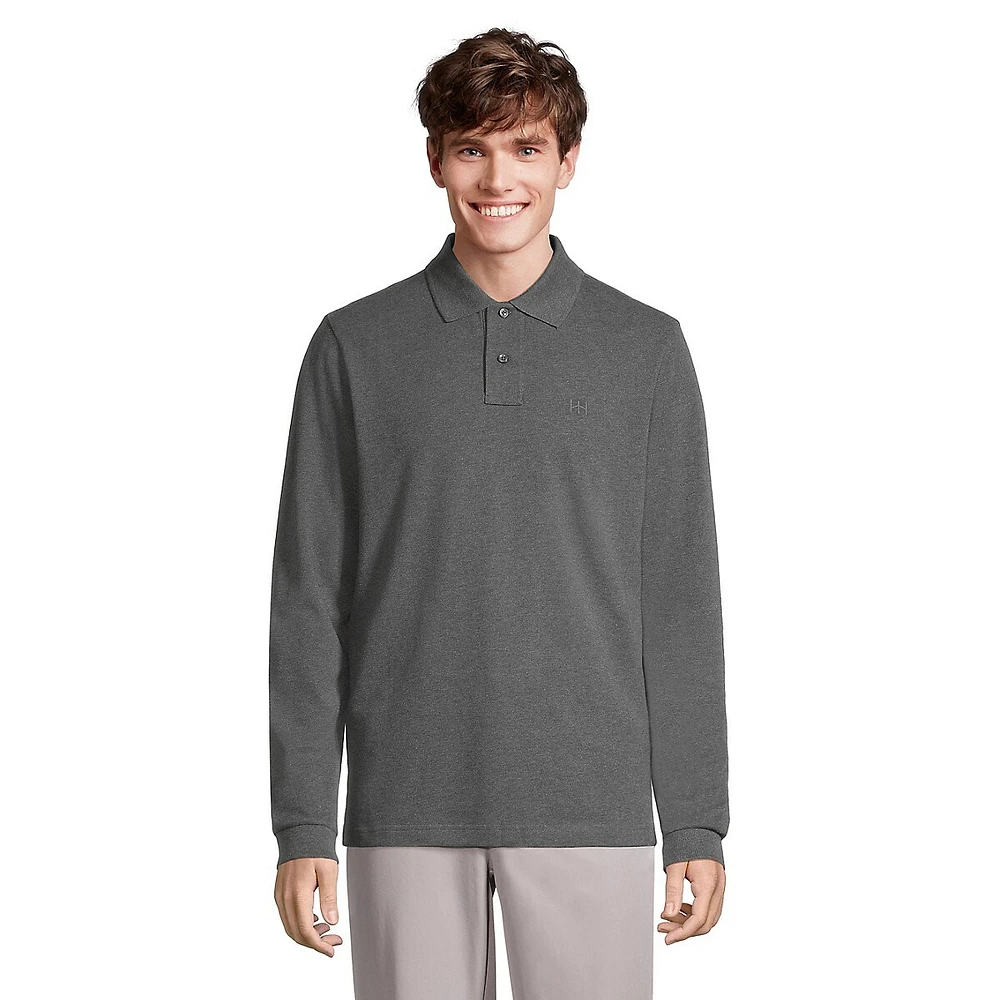 Everyday Long-Sleeve Polo Shirt