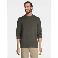 Space-Dye Crewneck Sweater