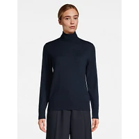 Classic Merino Wool Turtleneck Sweater