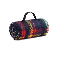 Varsity Tartan Polar Fleece Throw