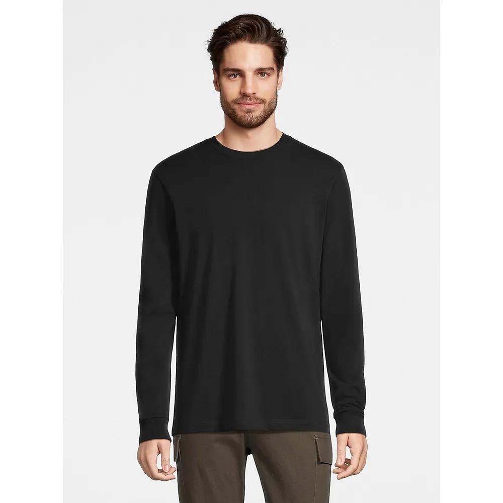 Everyday Long-Sleeve Organic Cotton T-Shirt