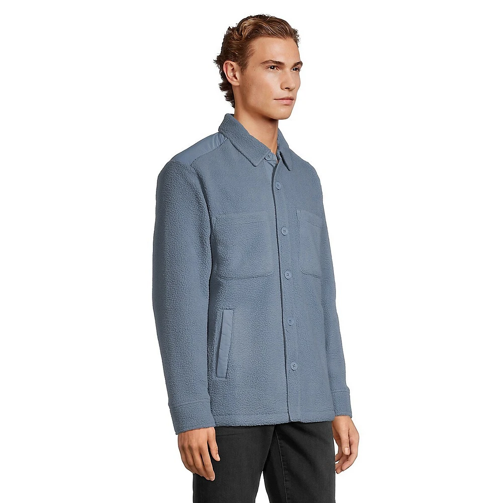 Plush Fleece Overshirt