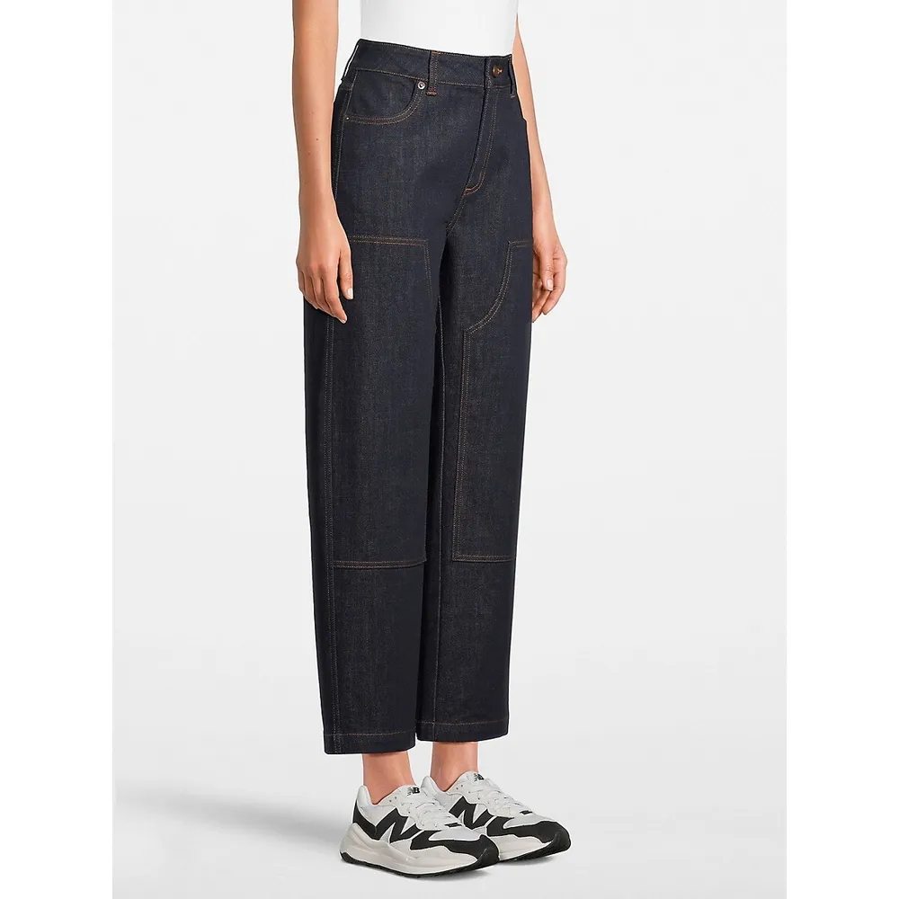 Relaxed-Fit Denim Workpants