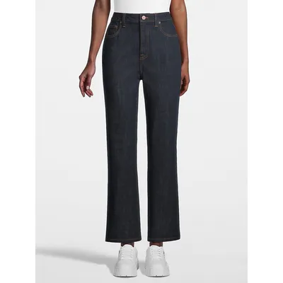 Straight-Leg Stovepipe Jeans