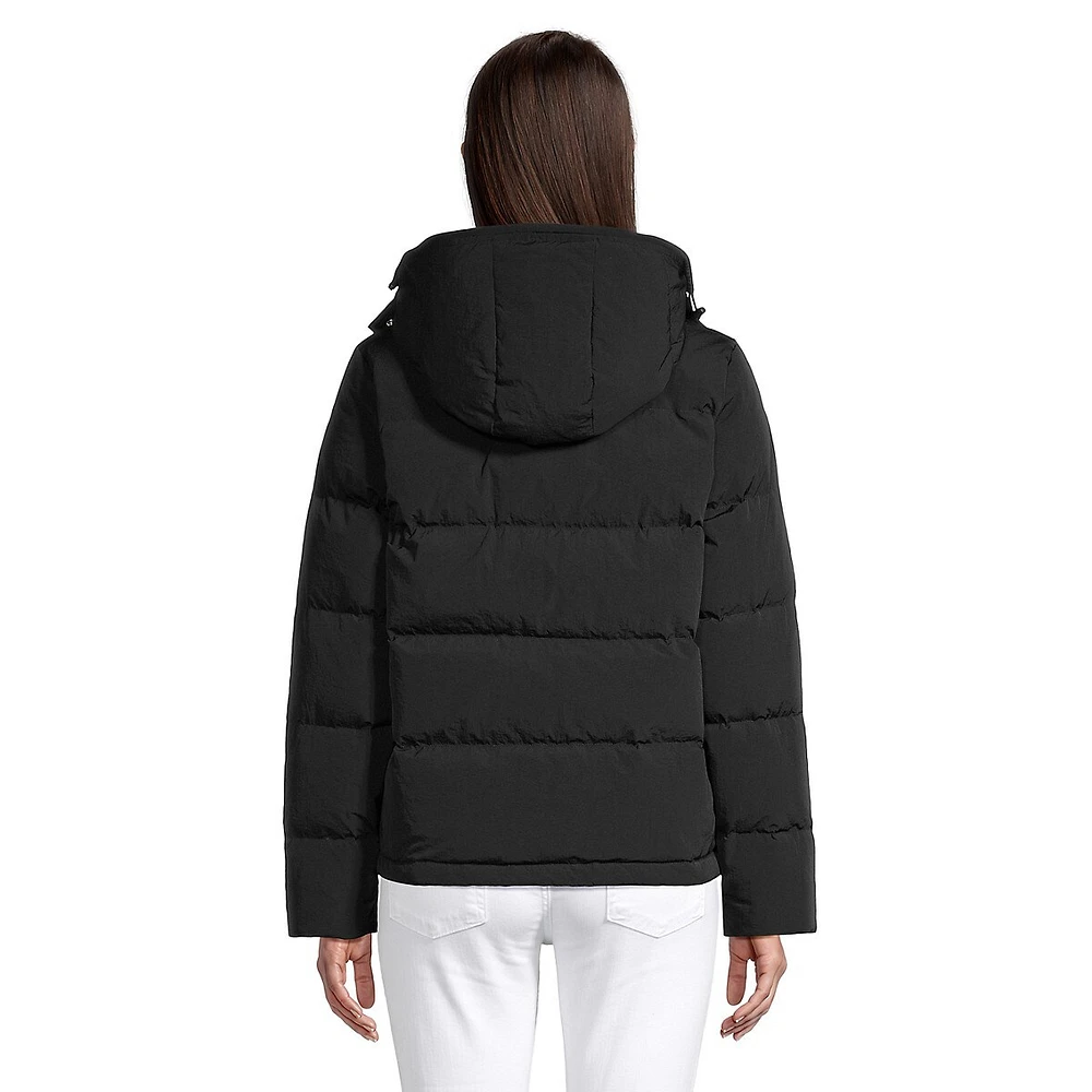 Hooded Down Puffer Jacket