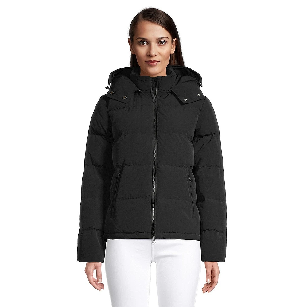 Hooded Down Puffer Jacket