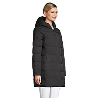 Slim-Fit Long Lightweight Puffer Coat