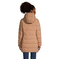 Slim-Fit Long Lightweight Puffer Coat