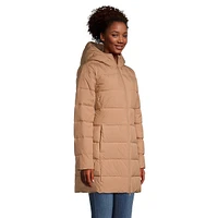 Slim-Fit Long Lightweight Puffer Coat