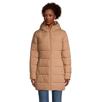 Slim-Fit Long Lightweight Puffer Coat