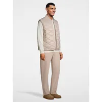 Cold Storage Quilted Bomber Vest
