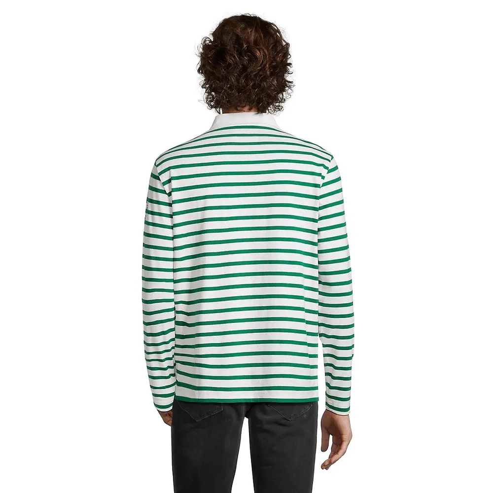 Men's Striped Rugby Shirt
