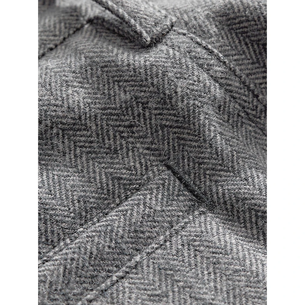 Bellwoods Wool-Blend Herringbone Trousers
