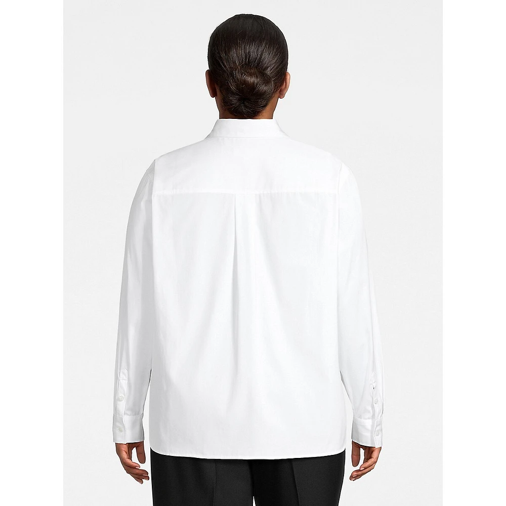 Plus Classic Button-Up Shirt