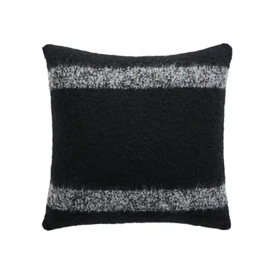 All Season Striped Wool-Blend Cushion