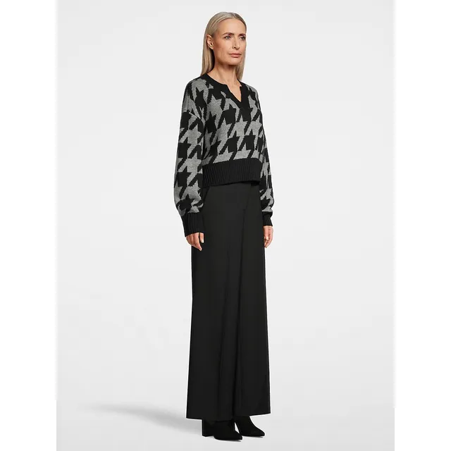 Hudson North Classic Wide-Leg Pants