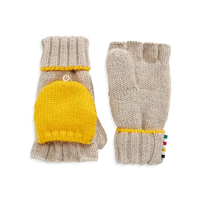 Adult Convertible Lined Knit Gloves