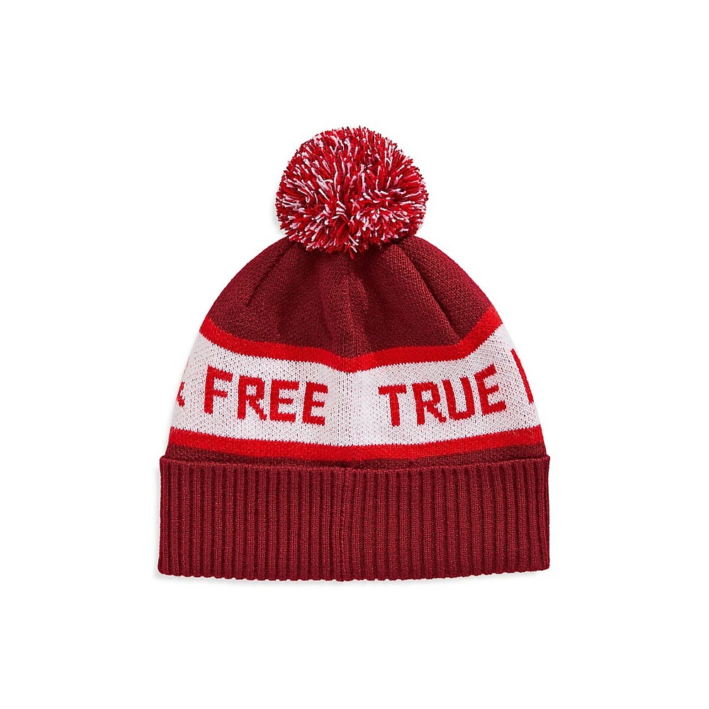 Tuque à pompon pour adulte