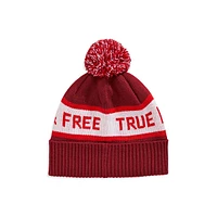 Tuque à pompon pour adulte
