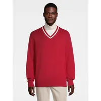 Xavier V-Neck Tip Sweater